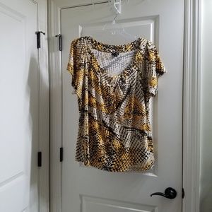 Reptile print top